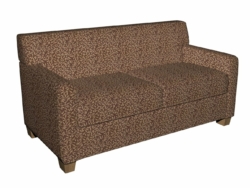 5206 Sable fabric upholstered on furniture scene