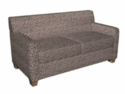 5207 Capri fabric upholstered on furniture scene