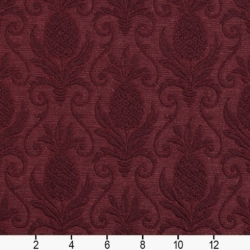 Image of 5518 Wine/Pineapple showing scale of fabric