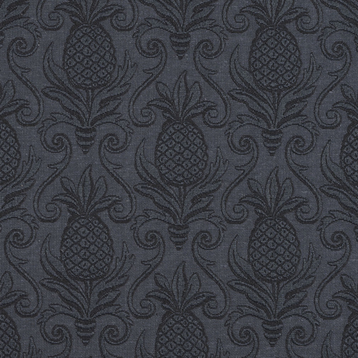 5521 Delft/Pineapple upholstery fabric by the yard full size image