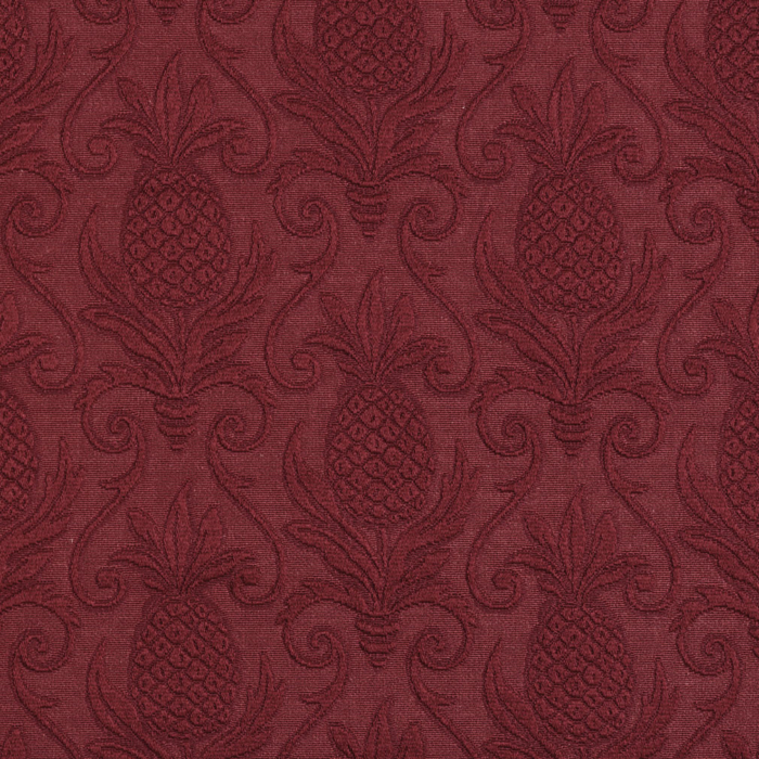 5523 Ruby/Pineapple upholstery fabric by the yard full size image