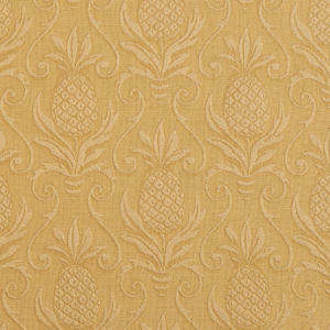 5524 Gold/Pineapple upholstery fabric by the yard full size image