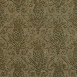 5525 Sage/Pineapple upholstery fabric by the yard full size image