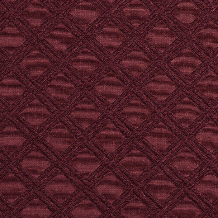 5545 Wine/Diamond upholstery fabric by the yard full size image
