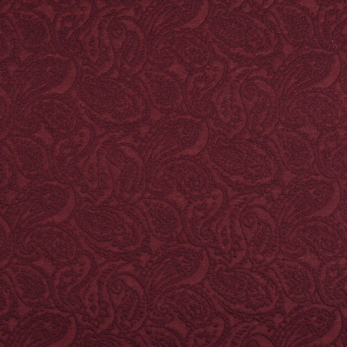 5572 Wine/Paisley upholstery fabric by the yard full size image