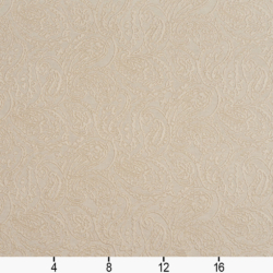 Image of 5573 Ivory/Paisley showing scale of fabric