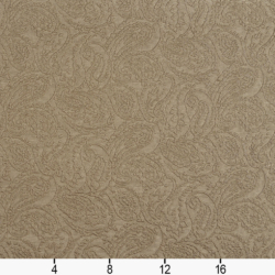 Image of 5575 Sand/Paisley showing scale of fabric
