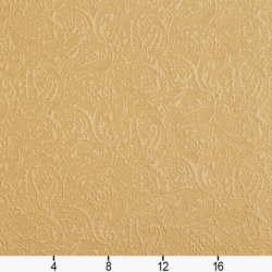 Image of 5577 Gold/Paisley showing scale of fabric