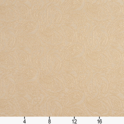 Image of 5580 Natural/Paisley showing scale of fabric