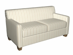 5626 Ivory/Regal fabric upholstered on furniture scene