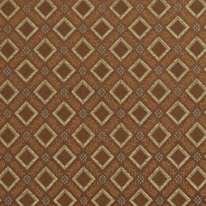 5638 Toffee/Trellis upholstery and drapery fabric by the yard full size image