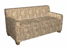 5714 Veranda Phoenix fabric upholstered on furniture scene