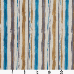 Image of 5750 Lagoon Stripe showing scale of fabric