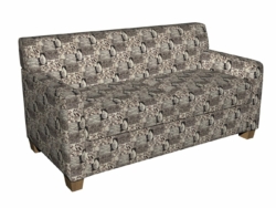 5760 Wildwood fabric upholstered on furniture scene