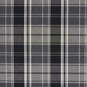 5805 Onyx Plaid upholstery and drapery fabric by the yard full size image