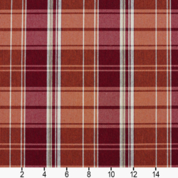 Image of 5806 Spice Plaid showing scale of fabric