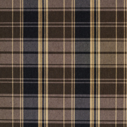 5807 Espresso Plaid upholstery and drapery fabric by the yard full size image