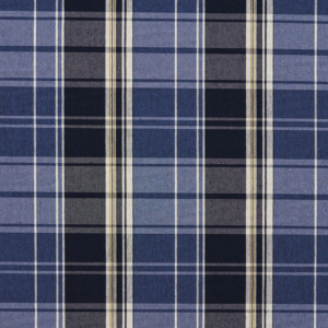 5809 Cobalt Plaid upholstery and drapery fabric by the yard full size image