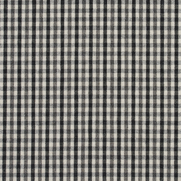 5815 Onyx Check upholstery and drapery fabric by the yard full size image