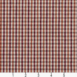 Image of 5816 Spice Check showing scale of fabric