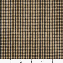 Image of 5817 Espresso Check showing scale of fabric