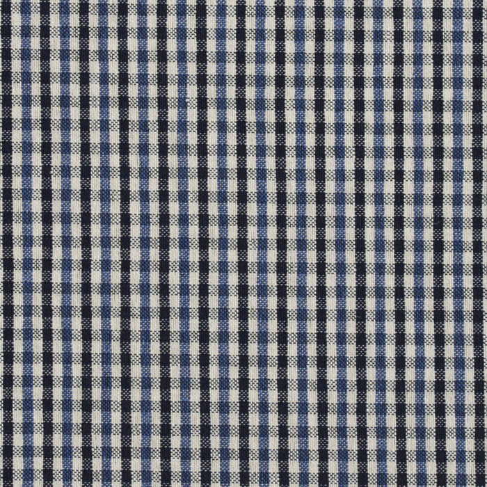 5819 Cobalt Check upholstery and drapery fabric by the yard full size image