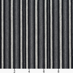 Image of 5825 Onyx Stripe showing scale of fabric