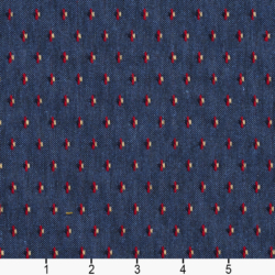 Image of 5831 Patriot Dot showing scale of fabric