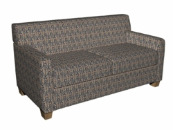 5844 Patriot Paisley fabric upholstered on furniture scene