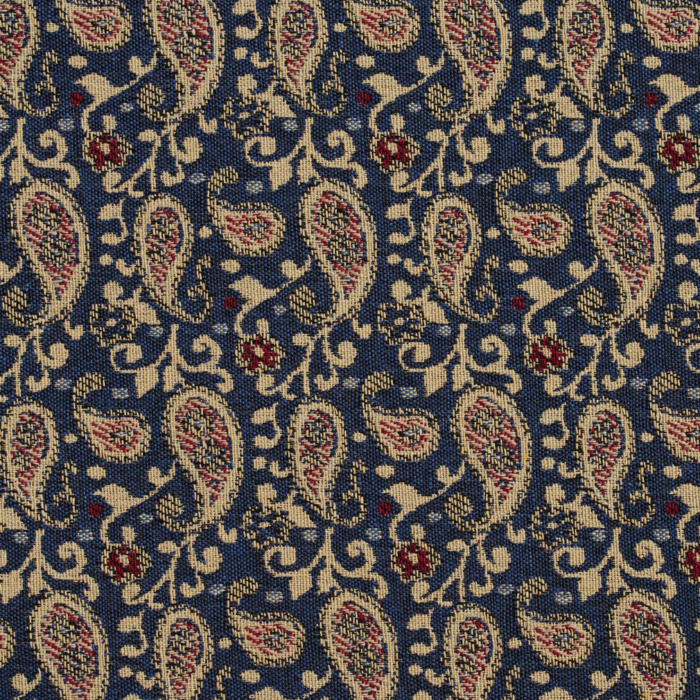 5844 Patriot Paisley upholstery fabric by the yard full size image