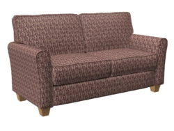 5846 Spice Paisley fabric upholstered on furniture scene