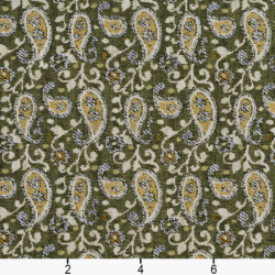 Image of 5848 Spring Paisley showing scale of fabric
