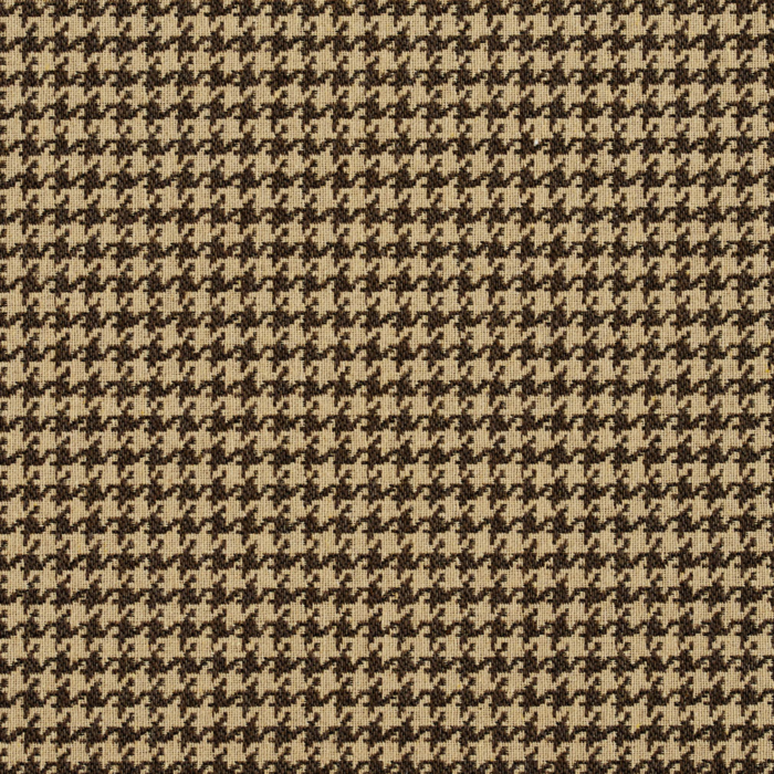 5857 Espresso Houndstooth upholstery fabric by the yard full size image