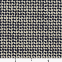 Image of 5859 Cobalt Houndstooth showing scale of fabric