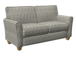 5860 Sterling Vine fabric upholstered on furniture scene