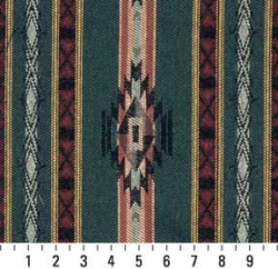 Image of 6380 Woodland Stripe showing scale of fabric