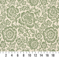 Image of 6402 Spring Floral showing scale of fabric