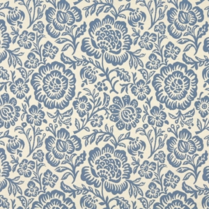 6404 Wedgewood Floral upholstery fabric by the yard full size image