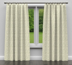 6410 Spring Leaf drapery fabric on window treatments