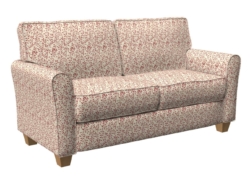 6415 Garnet Leaf fabric upholstered on furniture scene