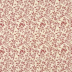 6415 Garnet Leaf upholstery fabric by the yard full size image