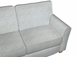 6423 Wedgewood Trellis fabric upholstered on furniture scene