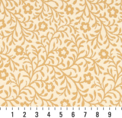 Image of 6424 Saffron Trellis showing scale of fabric