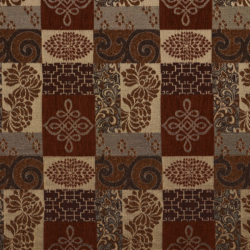 6533 Vintage upholstery fabric by the yard full size image