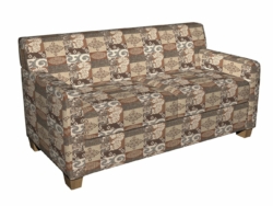 6534 Cobblestone fabric upholstered on furniture scene