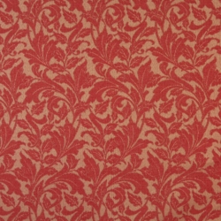 6606 Ruby/Leaf Outdoor upholstery fabric by the yard full size image
