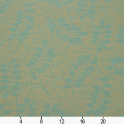 Image of 6624 Seafoam/Vine showing scale of fabric