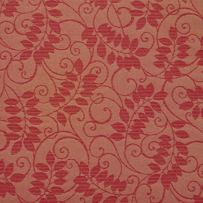 6630 Ruby/Vine Outdoor upholstery fabric by the yard full size image
