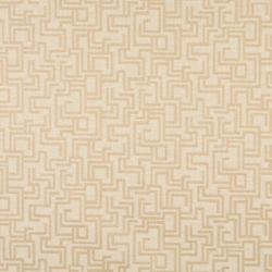 6633 Sand/Geometric Outdoor upholstery fabric by the yard full size image
