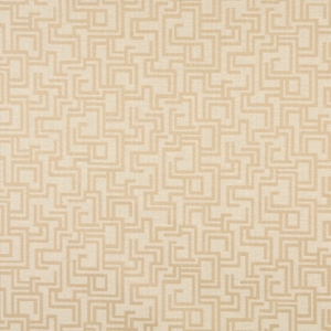 6633 Sand/Geometric Outdoor upholstery fabric by the yard full size image